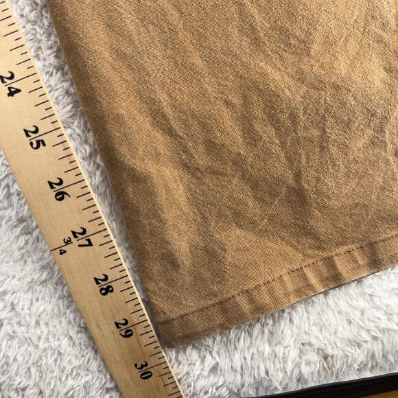 Dickies Carpenter Pants Mens 37x30 Brown Distressed Workwear Utility Canvas - Picture 10 of 12